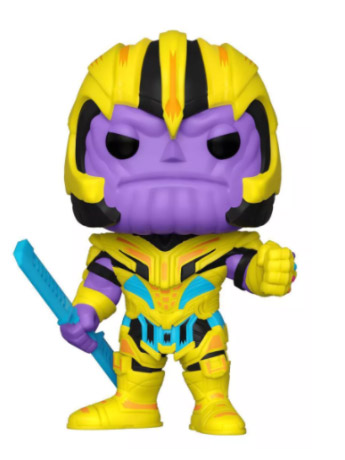 Pop! Marvel: Avengers: Endgame - Thanos (Blacklight) Exclusive Gallery Image 2