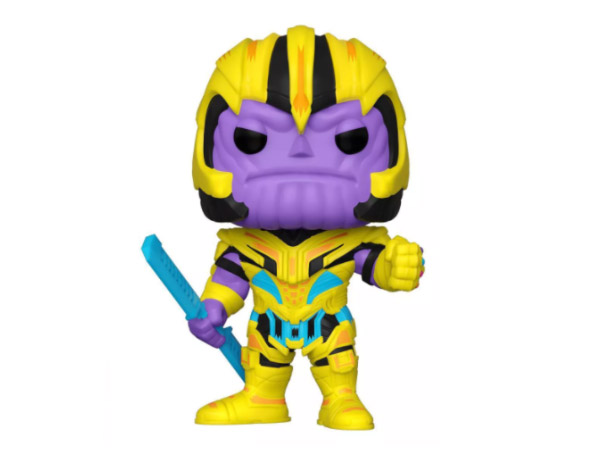 Pop! Marvel: Avengers: Endgame - Thanos (Blacklight) Exclusive Gallery Image 3