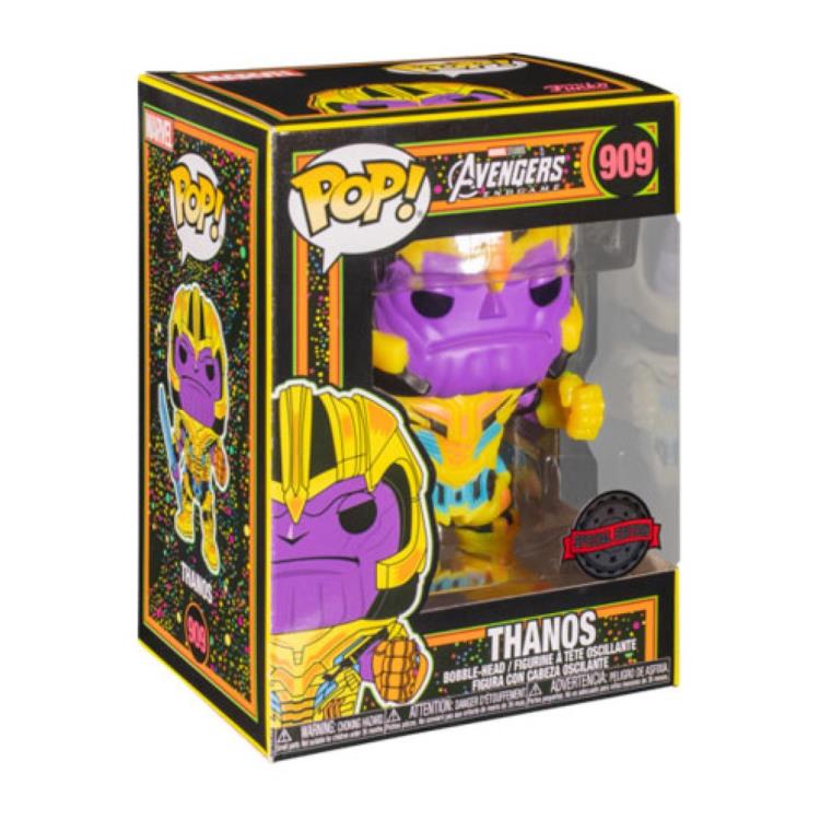 Pop! Marvel: Avengers: Endgame - Thanos (Blacklight) Exclusive Gallery Image 4