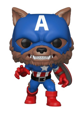 Pop! Marvel: Capwolf Exclusive Gallery Image 2