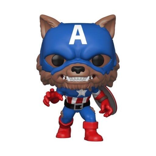 Pop! Marvel: Capwolf Exclusive Gallery Image 3