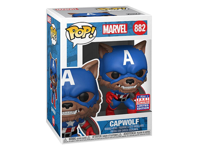 Pop! Marvel: Capwolf Exclusive Gallery Image 4