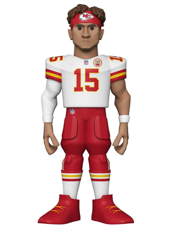 NFL: Kansas City Chiefs Gold Patrick Mahomes 12-Inch Premium Vinyl Figure (Chase) Gallery Image 2