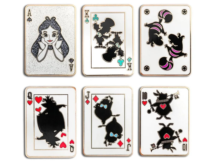 Alice in Wonderland Playing Cards Random Blind Box Pin Gallery Image 1