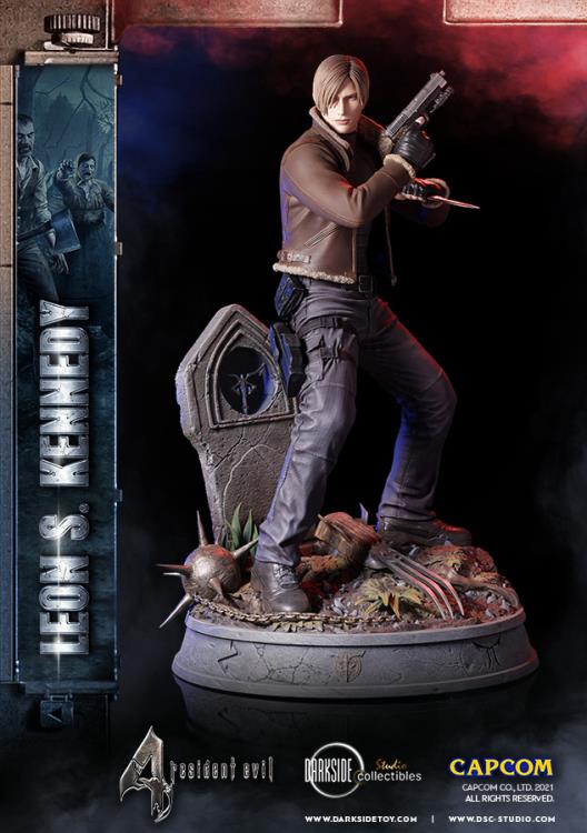 Resident Evil 4 Leon Kennedy Statue