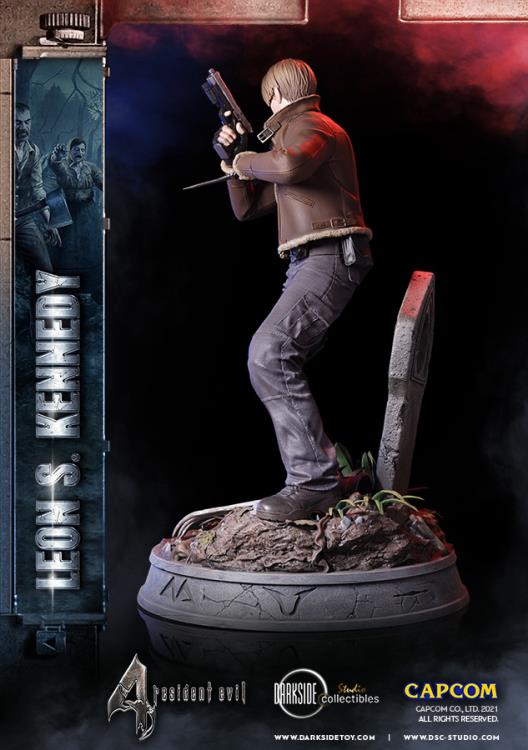 Resident Evil 4 Leon Kennedy Statue Gallery Image 8