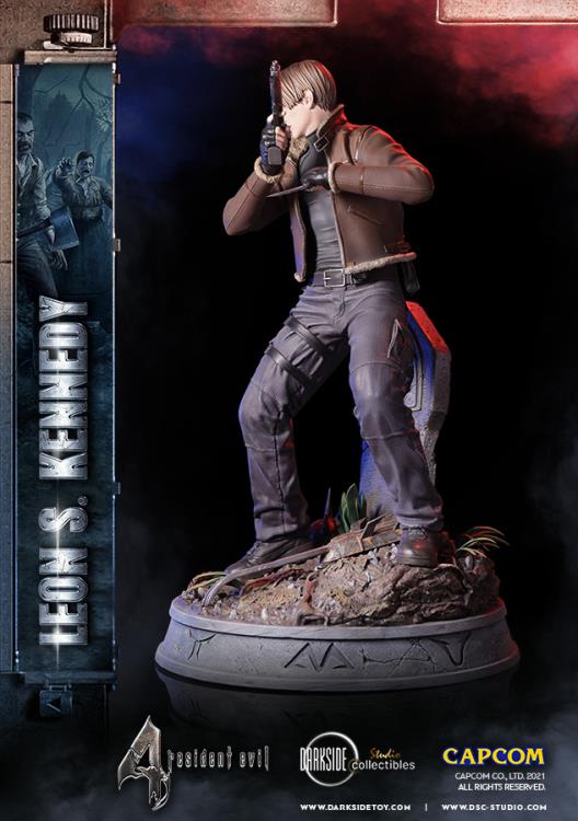 Resident Evil 4 Leon Kennedy Statue Gallery Image 10