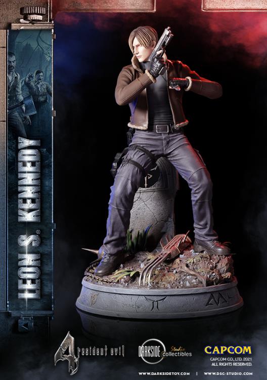 Resident Evil 4 Leon Kennedy Statue Gallery Image 9