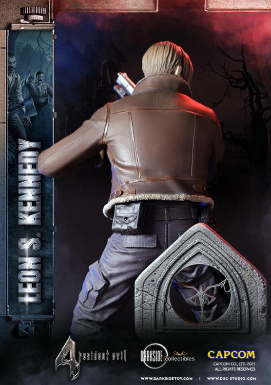 Resident Evil 4 Leon Kennedy Statue Gallery Image 14