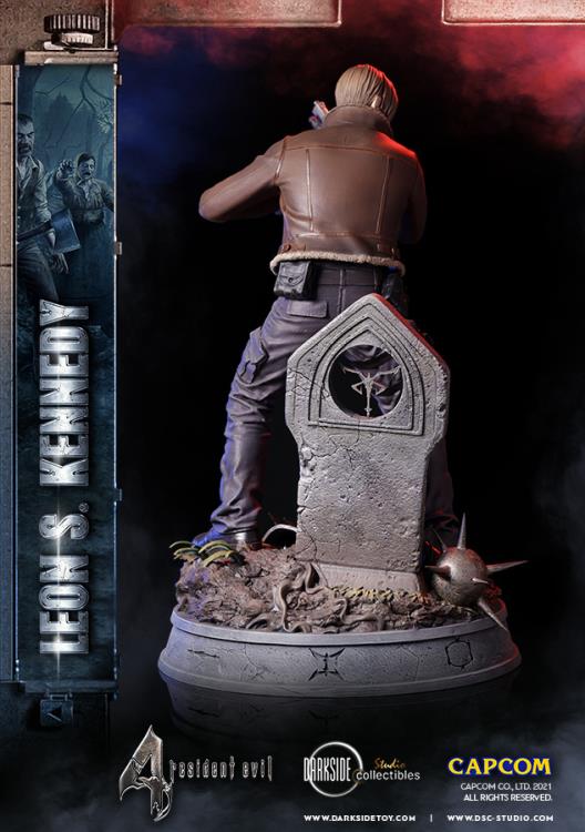 Resident Evil 4 Leon Kennedy Statue Gallery Image 6