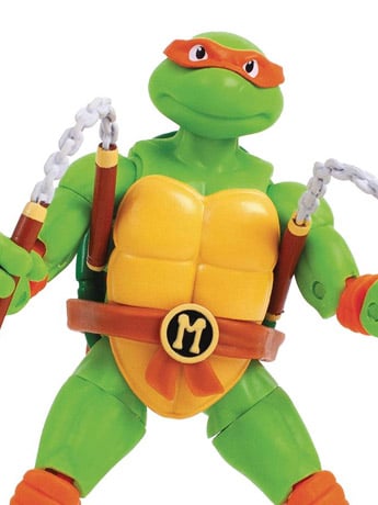 Teenage Mutant Ninja Turtles BST AXN Michelangelo Action Figure Gallery Image 2