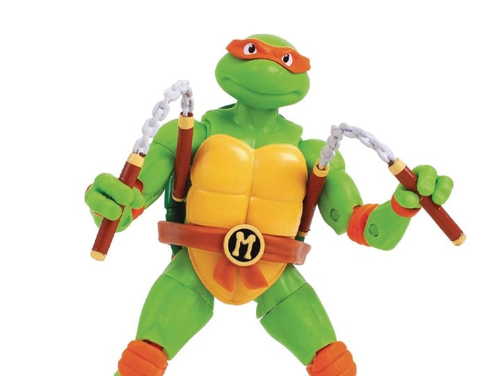 Teenage Mutant Ninja Turtles BST AXN Michelangelo Action Figure Gallery Image 1