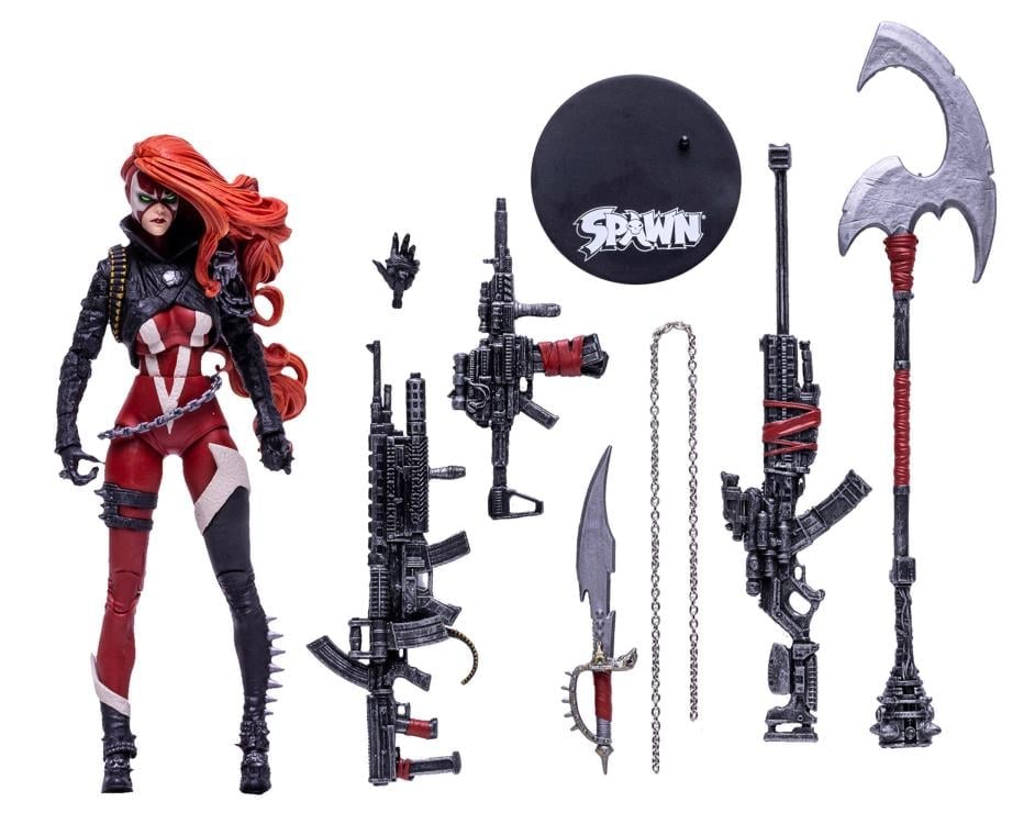 Spawn's Universe She-Spawn Deluxe Action Figure Gallery Image 9