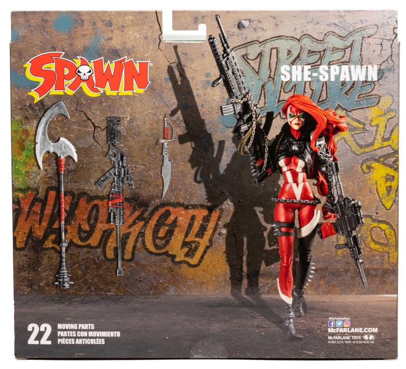 Spawn's Universe She-Spawn Deluxe Action Figure Gallery Image 12