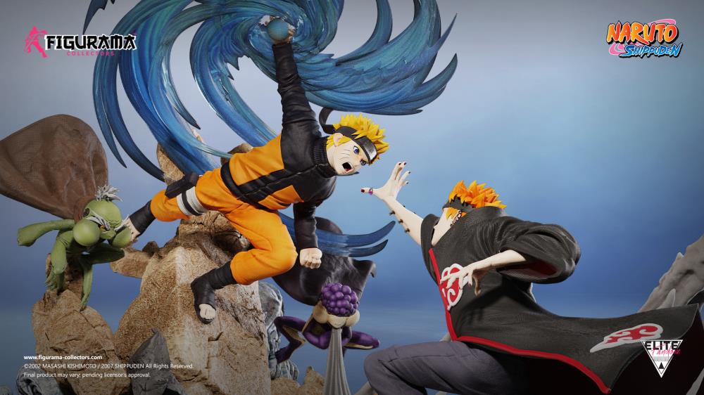 Naruto: Shippuden Elite Fandom Naruto Vs. Pain Limited Edition Statue Gallery Image 11