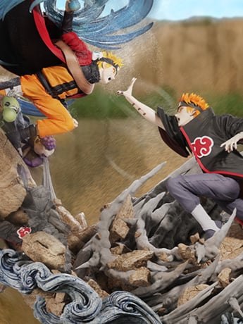 Naruto: Shippuden Elite Fandom Naruto Vs. Pain Limited Edition Statue Gallery Image 2