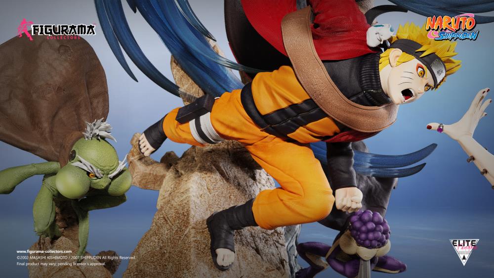 Naruto: Shippuden Elite Fandom Naruto Vs. Pain Limited Edition Statue Gallery Image 12