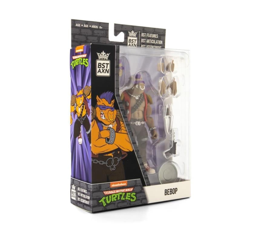 Teenage Mutant Ninja Turtles BST AXN Bebop Action Figure Gallery Image 7
