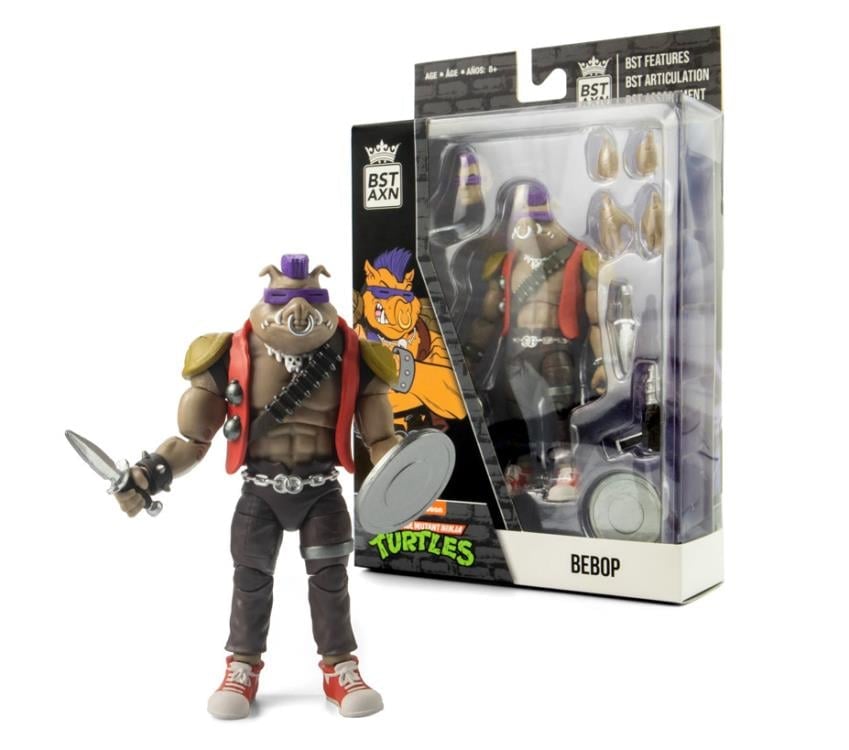 Teenage Mutant Ninja Turtles BST AXN Bebop Action Figure Gallery Image 6