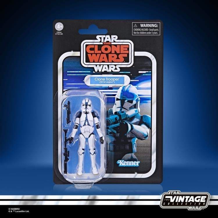 Star Wars: The Vintage Collection 501st Clone Trooper (The Clone Wars) Gallery Image 11