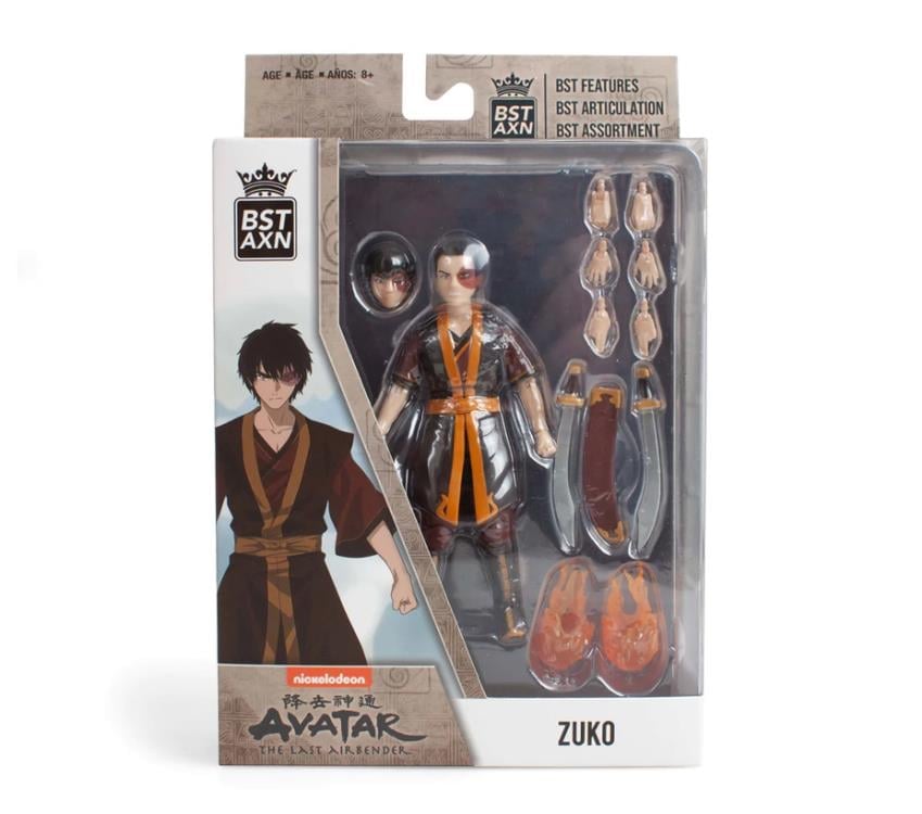 Avatar: The Last Airbender BST AXN Zuko Action Figure Gallery Image 7