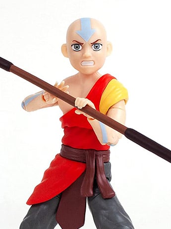 Avatar: The Last Airbender BST AXN Aang (Monk) Action Figure Gallery Image 2