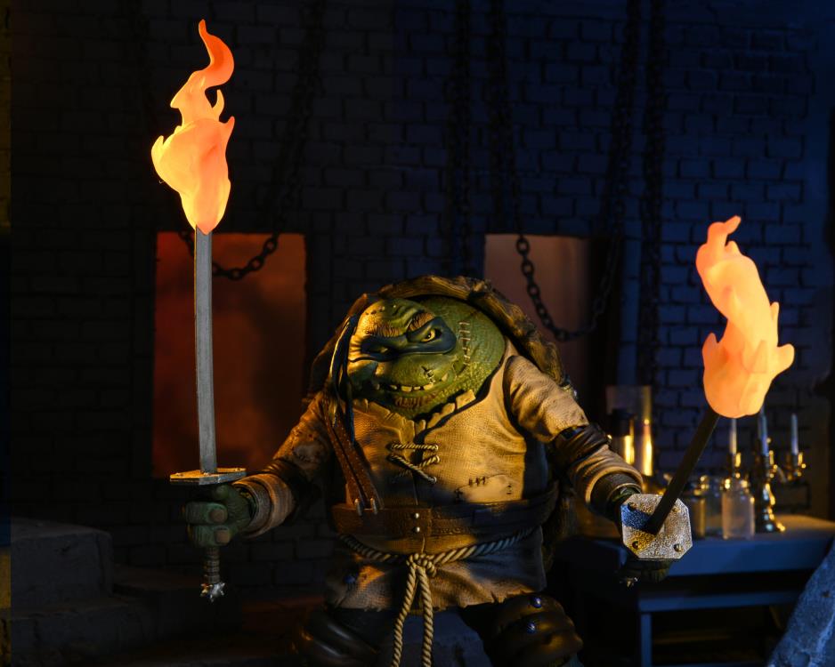Universal Monsters x Teenage Mutant Ninja Turtles Ultimate Leonardo as The Hunchback Gallery Image 5