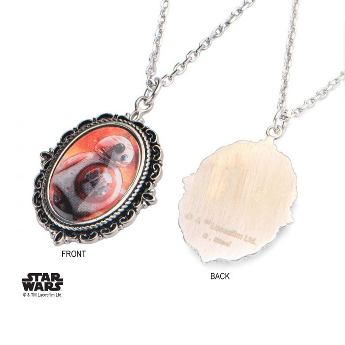 Star Wars: The Force Awakens BB-8 Cameo Pendant Necklace Gallery Image 5