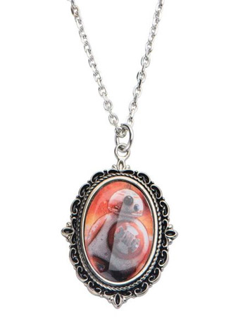 Star Wars: The Force Awakens BB-8 Cameo Pendant Necklace Gallery Image 2