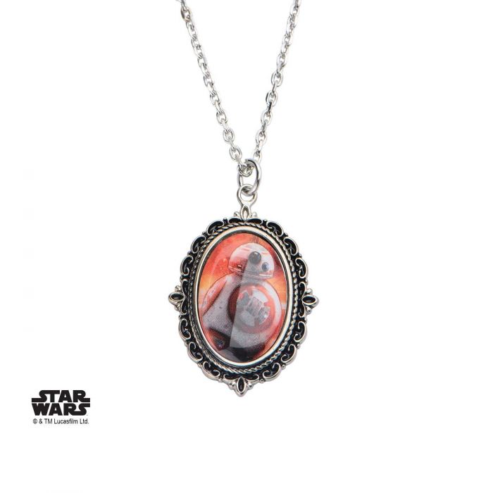 Star Wars: The Force Awakens BB-8 Cameo Pendant Necklace Gallery Image 3