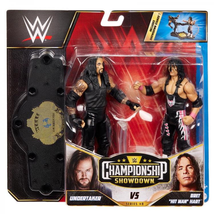 WWE Championship Showdown Series 8 Bret Hart vs. Undertaker Two-Pack Gallery Image 9
