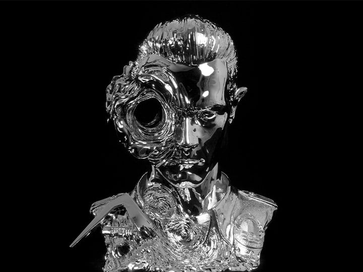 Terminator 2: Judgement Day T-1000 (Liquid Metal) Limited Edition Art Mask Gallery Image 1