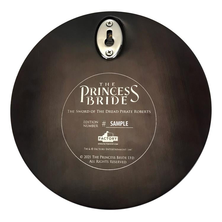 The Princess Bride The Sword of the Dread Pirate Roberts Limited Edition Prop Replica Gallery Image 10