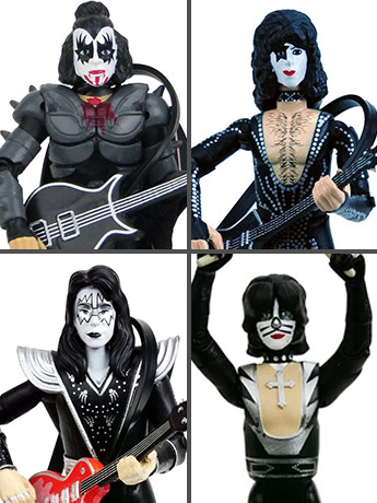 KISS Deluxe Box Set #7 Psycho Circus 3.75-Inch Action Figures