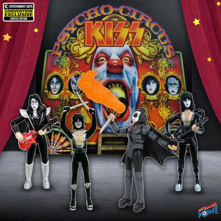 KISS Deluxe Box Set #7 Psycho Circus 3.75-Inch Action Figures