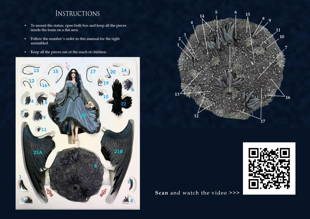 Anne Stokes Collection: Raven 1/6 Scale Limited Edition Statue Gallery Image 29