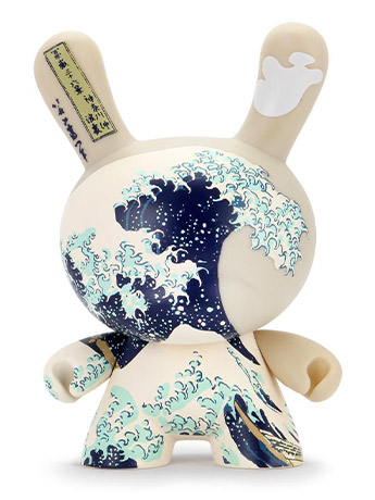 The Met Foundation Dunny Hokusai Great Wave 20" Limited Edition Vinyl Figure Gallery Image 2