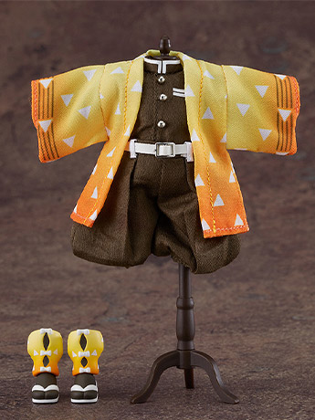 Demon Slayer: Kimetsu no Yaiba Nendoroid Doll Zenitsu Agatsuma Outfit Set Gallery Image 2