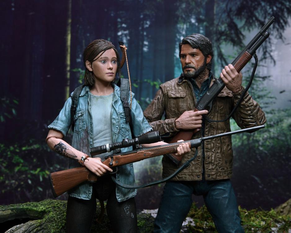 The Last of Us Part II Ultimate Joel and Ellie Action Figure Two-Pack