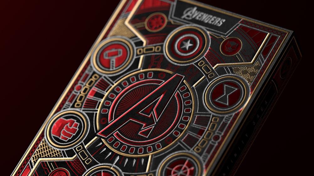 Avengers (Red Edition) Playing Cards Gallery Image 6