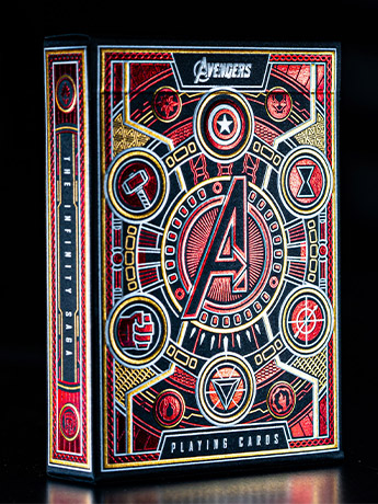 Avengers (Red Edition) Playing Cards Gallery Image 2