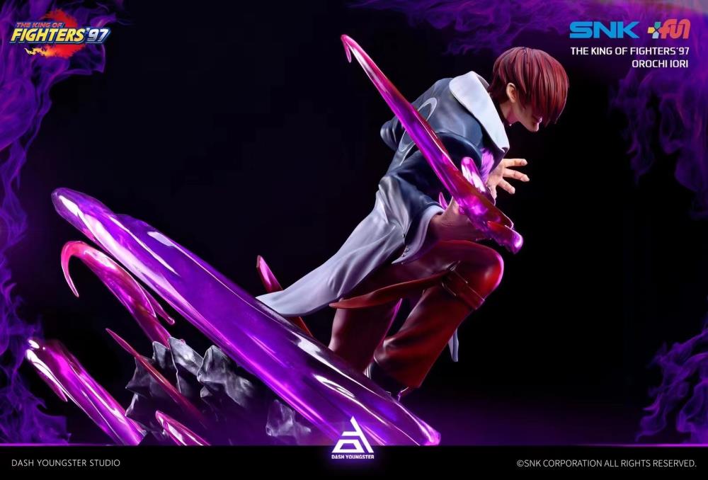 The King of Fighters Orochi Iori Limited Edition 1/4 Scale Statue Gallery Image 5