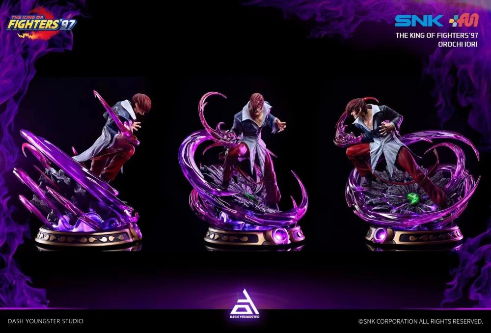 The King of Fighters Orochi Iori Limited Edition 1/4 Scale Statue Gallery Image 8