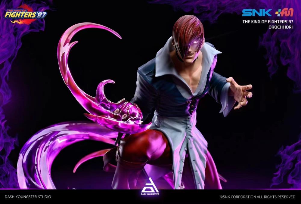 The King of Fighters Orochi Iori Limited Edition 1/4 Scale Statue Gallery Image 4