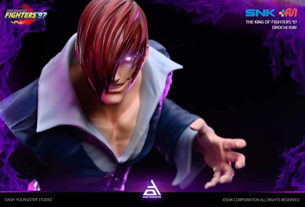 The King of Fighters Orochi Iori Limited Edition 1/4 Scale Statue Gallery Image 6