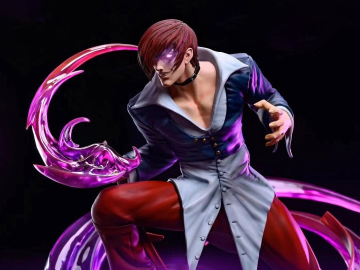 The King of Fighters Orochi Iori Limited Edition 1/4 Scale Statue Gallery Image 1