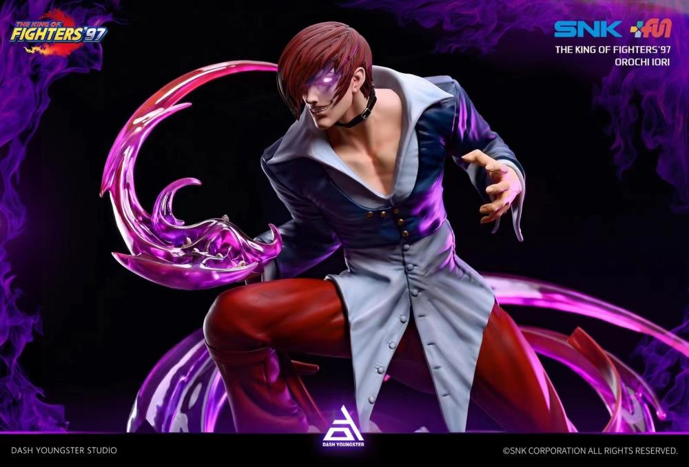 The King of Fighters Orochi Iori Limited Edition 1/4 Scale Statue Gallery Image 7