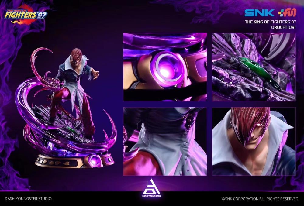 The King of Fighters Orochi Iori Limited Edition 1/4 Scale Statue Gallery Image 9