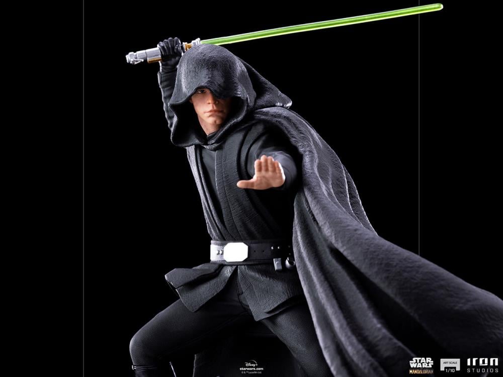 The Mandalorian Luke Skywalker (Combat Ver.) 1/10 Art Scale Limited Edition Statue Gallery Image 8