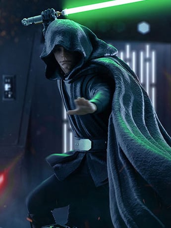 The Mandalorian Luke Skywalker (Combat Ver.) 1/10 Art Scale Limited Edition Statue Gallery Image 2